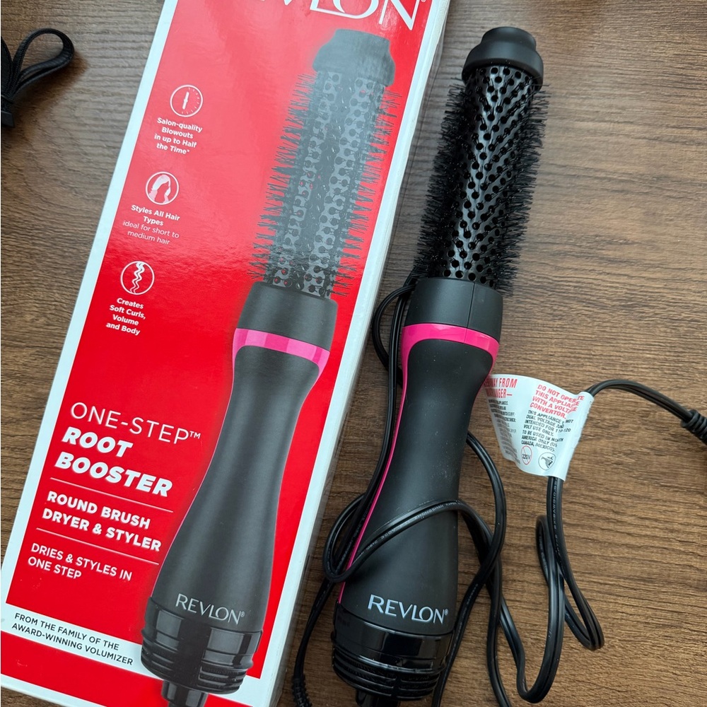 Revlon Black and Pink Root Booster Brush
